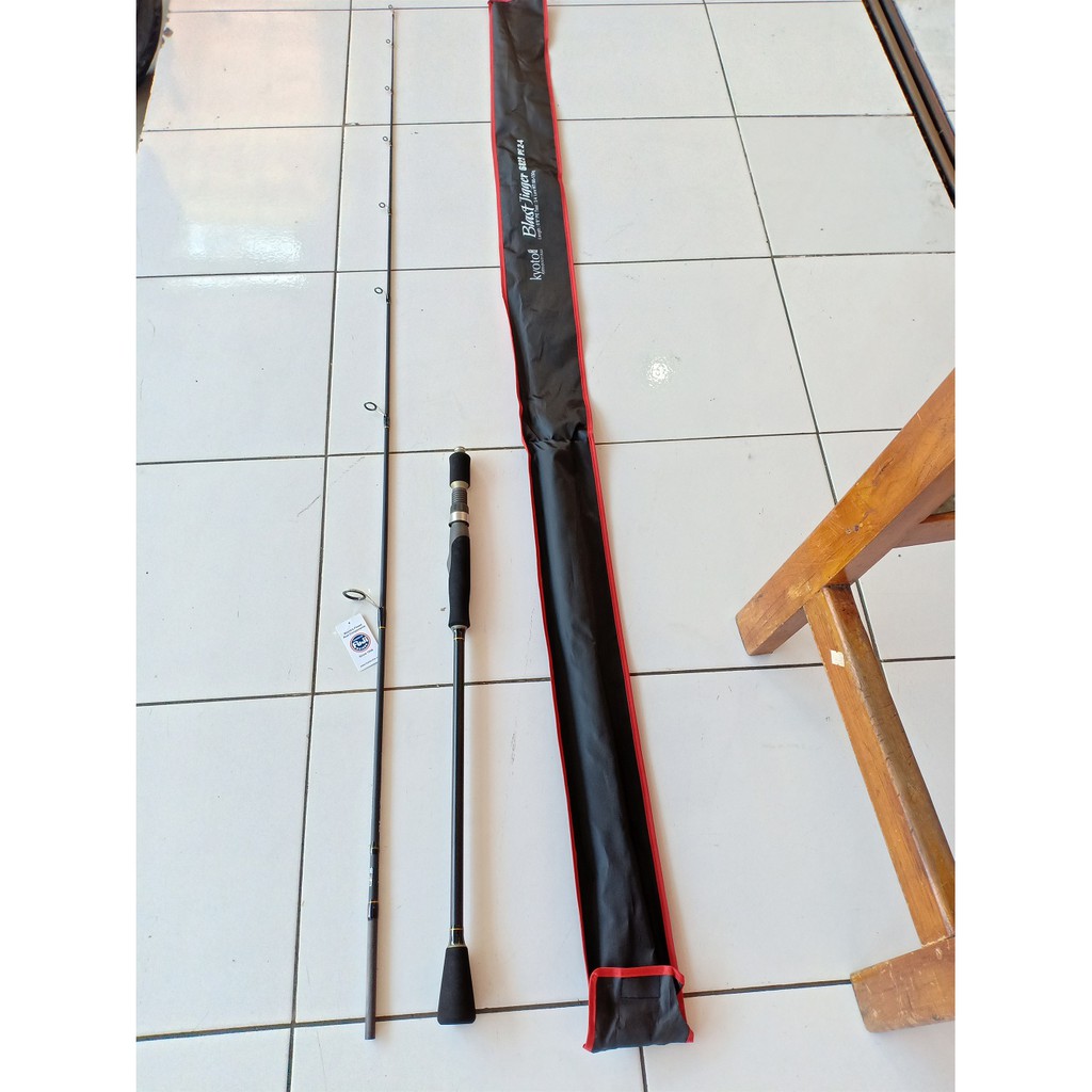 Joran Light Jigging Kyoto Blast Jigger PE 1-3 PE 2-4 dan PE 3-5 Carbon Fuji Ring