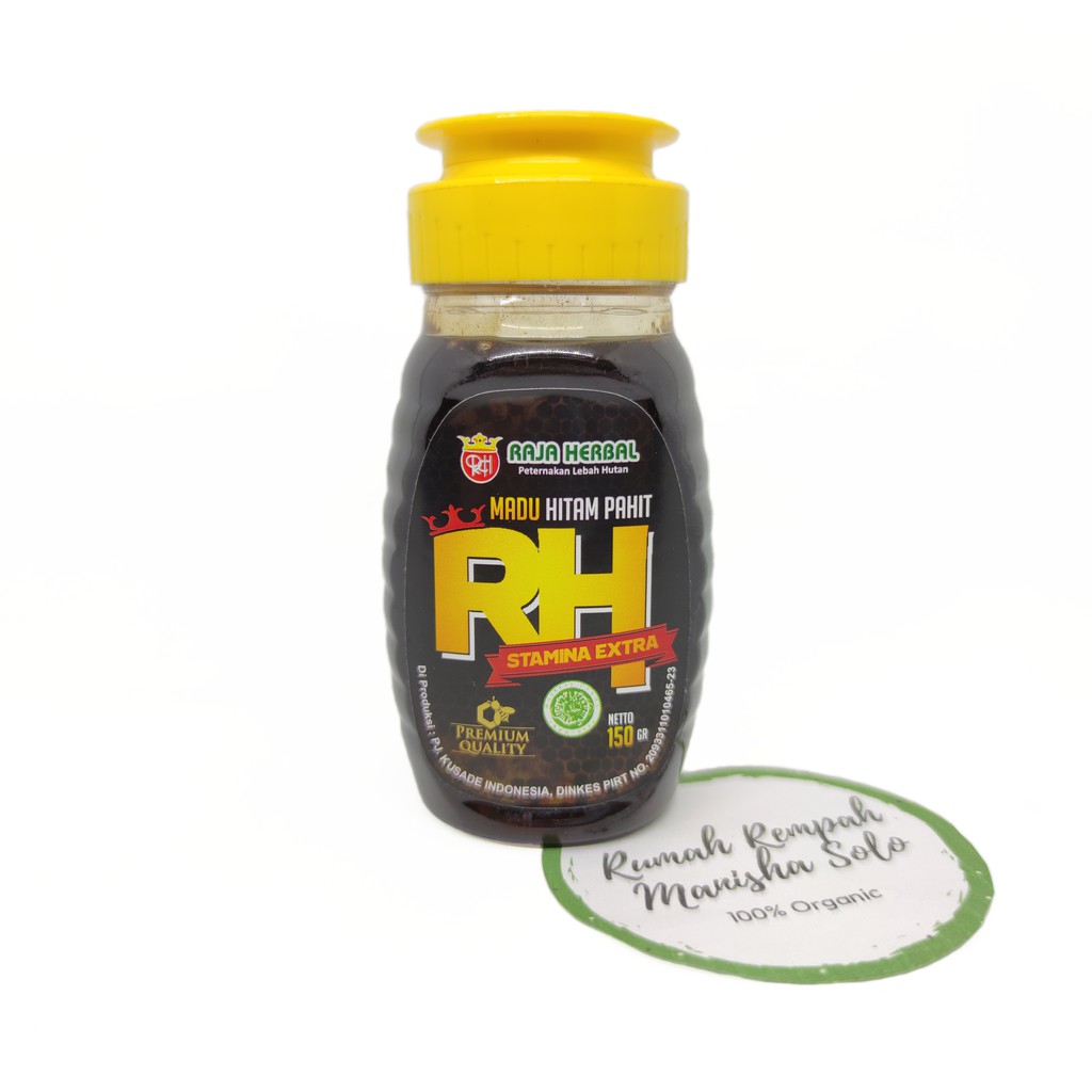 Madu Hitam Pahit RH Stamina Extra Premium Quality Raja Herbal 150gr