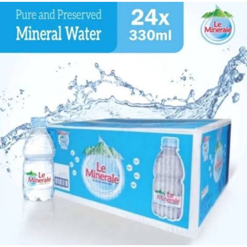 

Le Minerale 330ml/ Dus (isi 24)