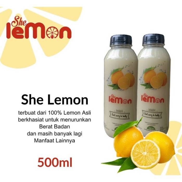 

Minuman Sehat Sirup Jus Pure Lemon She Lemon