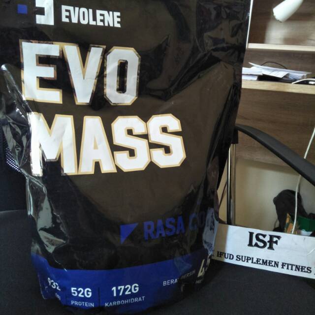 Evo Mass 10 lbs Segel Evolene Evo Mass 10 lbs Penambah Berat Badan Dan Massa Otot