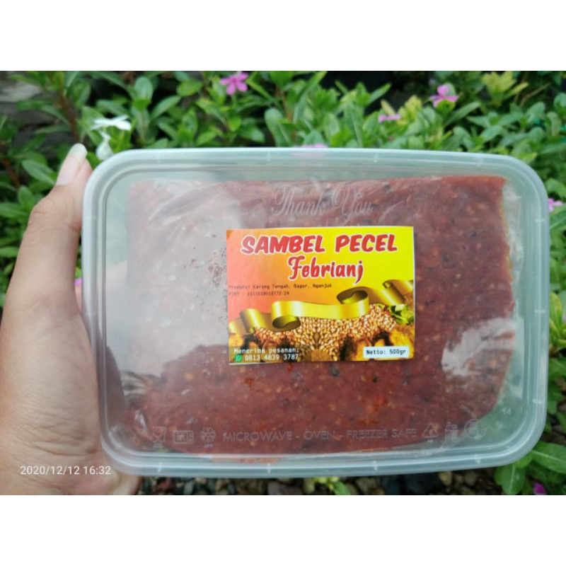 

Sambal pecel khas nganjuk 500 gram