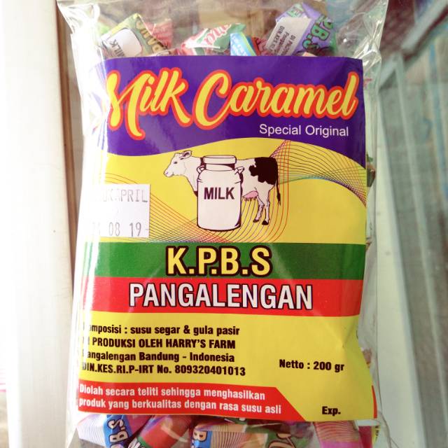 

CARAMEL KPBS ORIGINAL 200gr OLEH OLEH PANGALENGAN