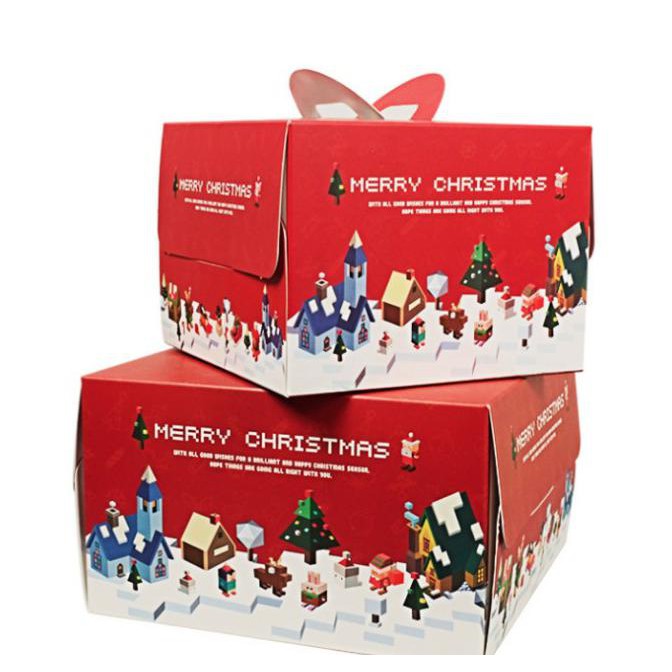 

KOTAK CAKE NATAL , KOTAK KADO BINGKISAN NATAL , KOTAK MERAH CHRISTMAS