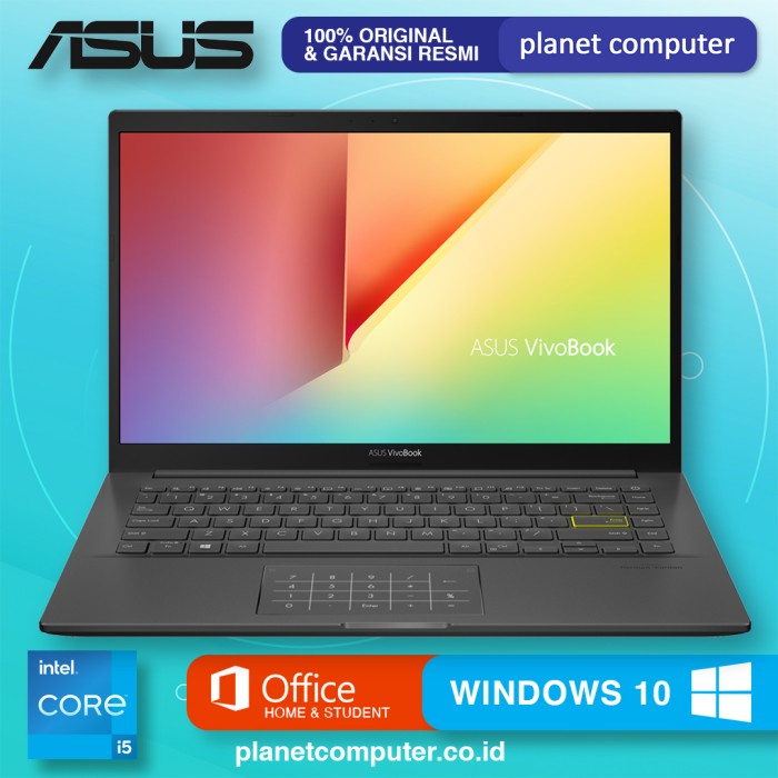 ASUS VIVOBOOK K413EA i5-1135G7 8GB 512GB SSD iRIS Xe 14" OHS W10