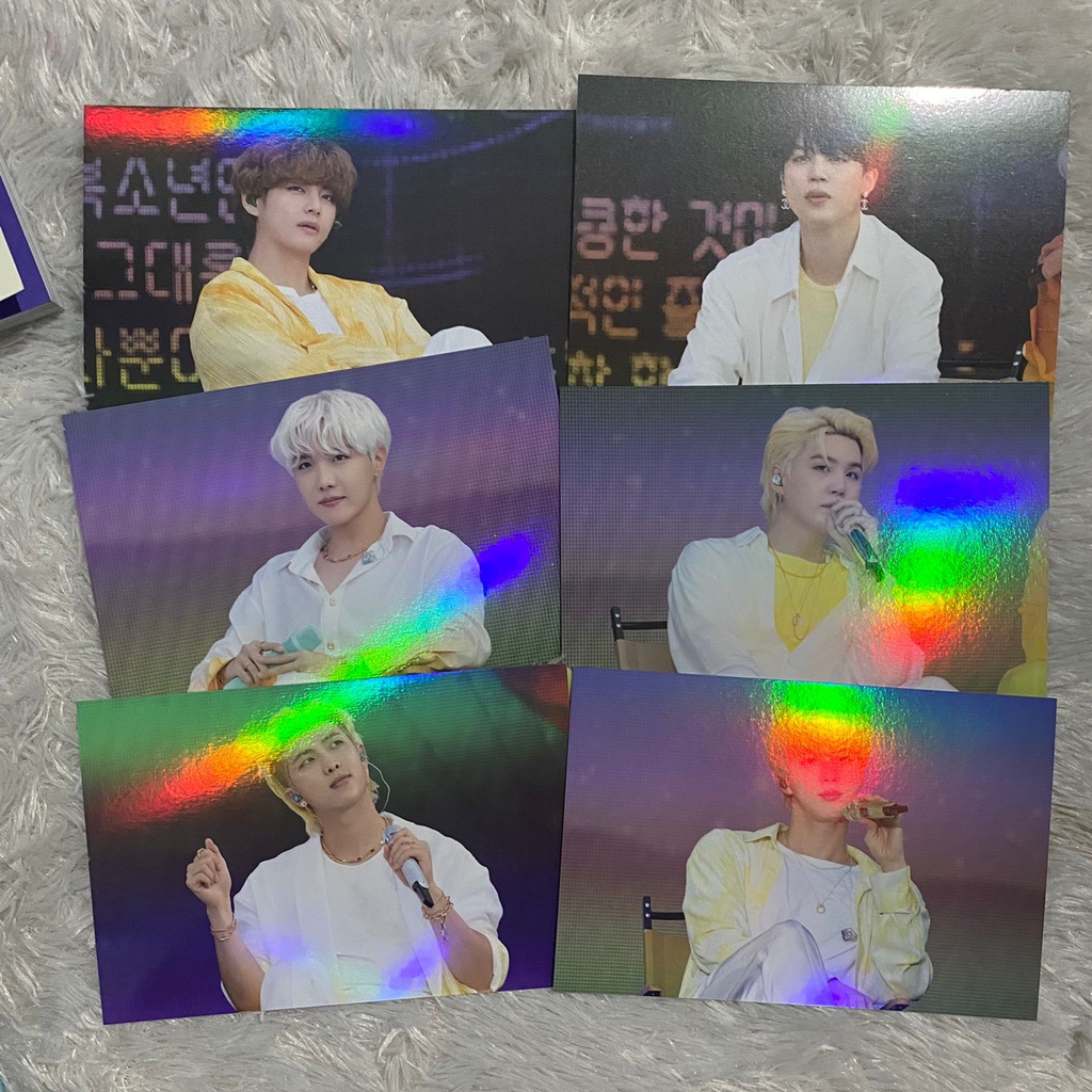 [READY] SHARING POSTCARD BTS SOWOOZOO DVD OFFICIAL RM JIN SUGA JHOPE JIMIN V