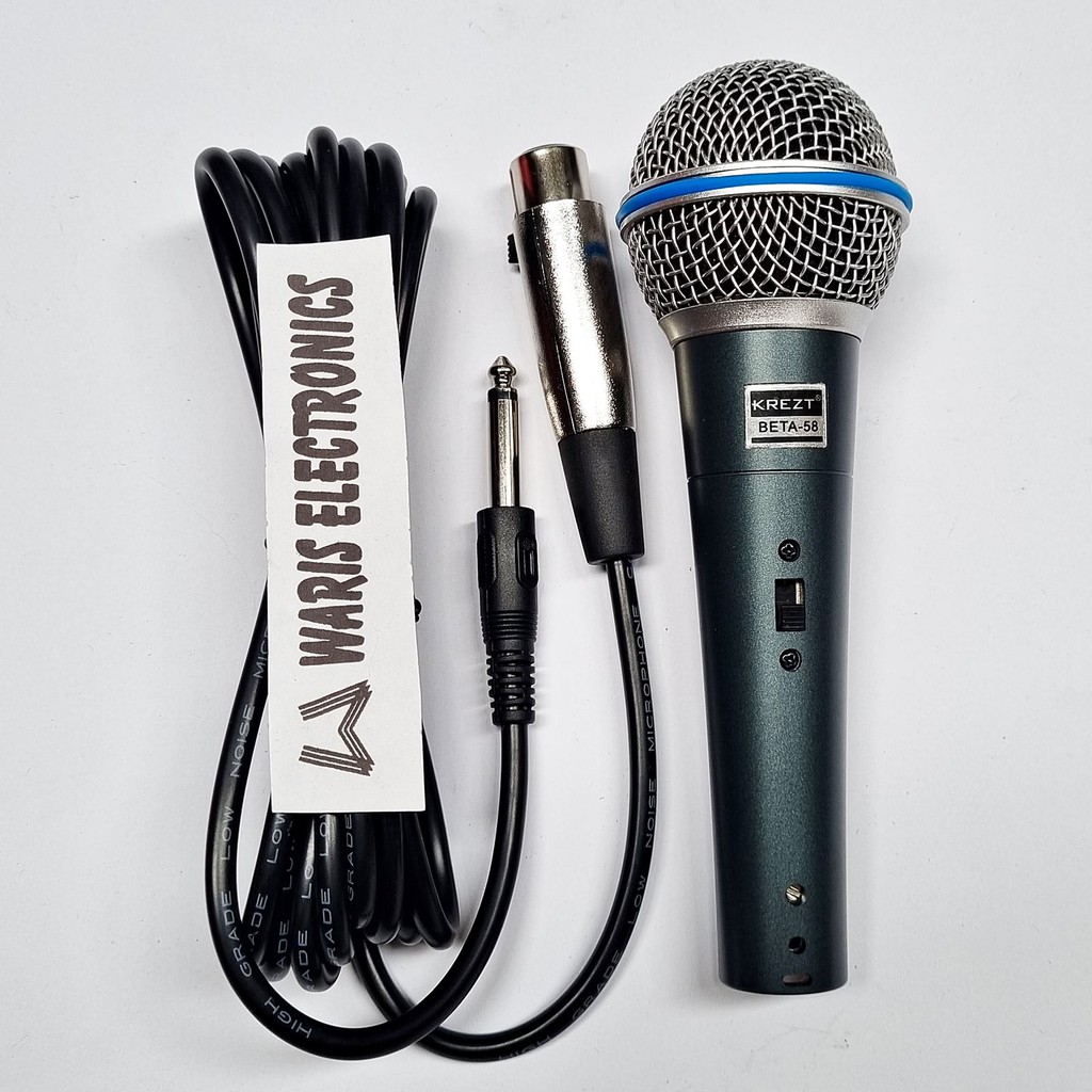 Mic Mikrofon Krezt BETA 58 Dynamic Microphone