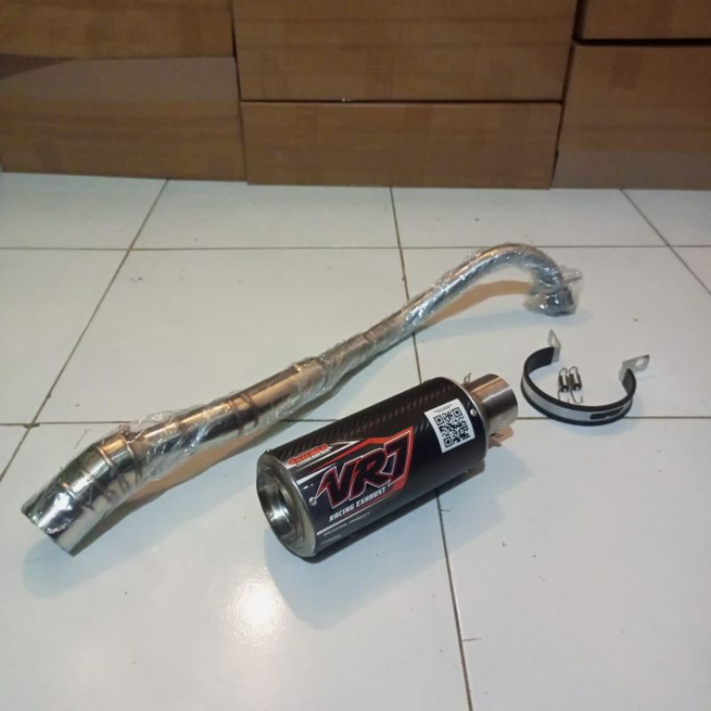 TERLARIS KNALPOT PNP NINJA, R15, VIXION, CBR 250R, CBR150R, R25, BYSON, MINERVA, TRAIL DLL