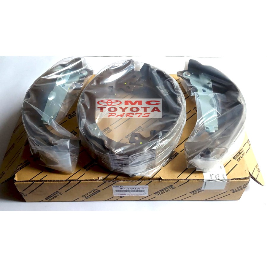 Brake Shoe Kampas Rem Belakang Fortuner Hilux 04495-0K120-82 04495-0K120