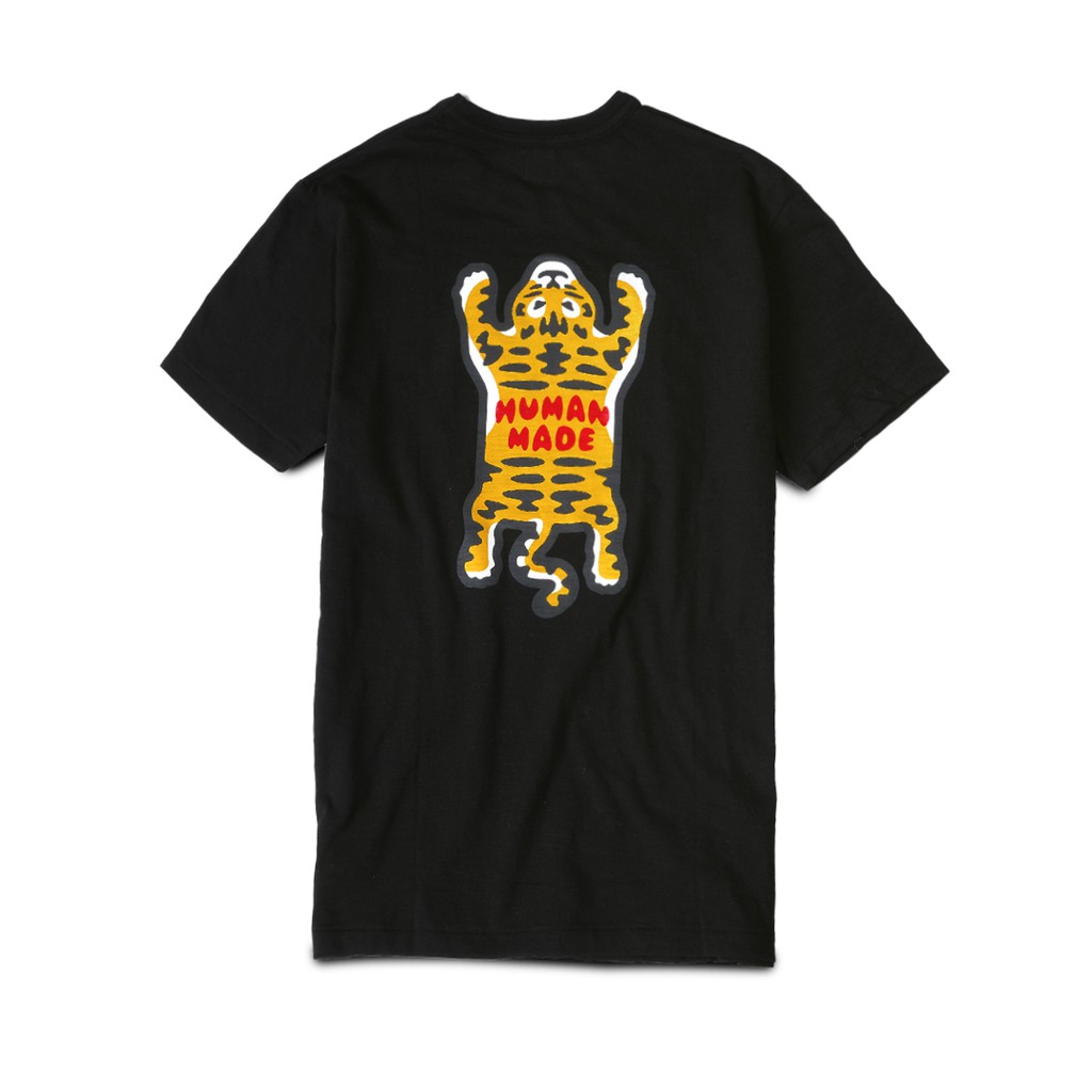 Human Made Back Tiger T-Shirt Black