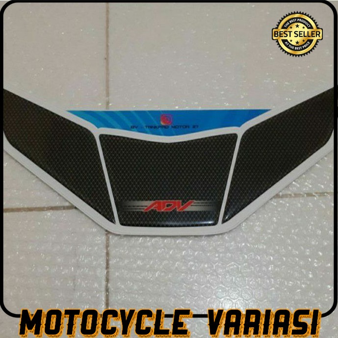 Stiker visor  windshield HONDA ADV 150 carbon resin premium