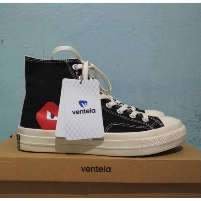 Ventela BTS Play Hi Black Natural