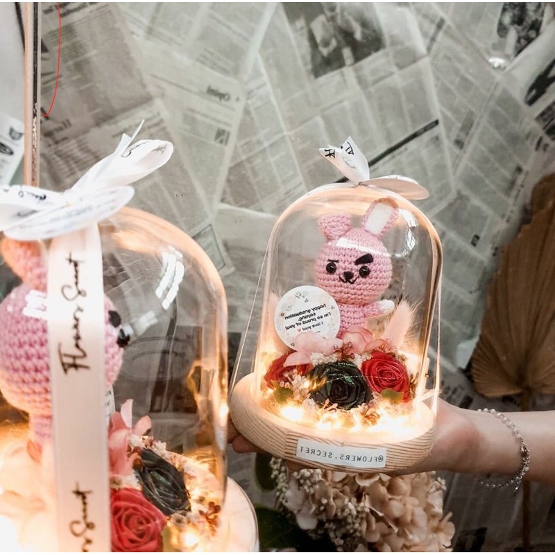 CUSTOM KARAKTER - Glass Dome Size M