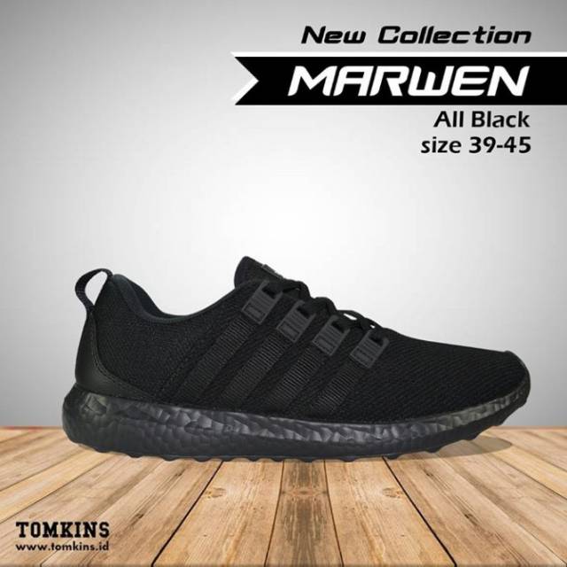 Sepatu tomkins pria marwen black