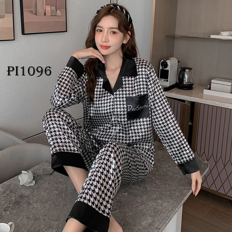 PIYAMA PP SATIN WANITA PI1096