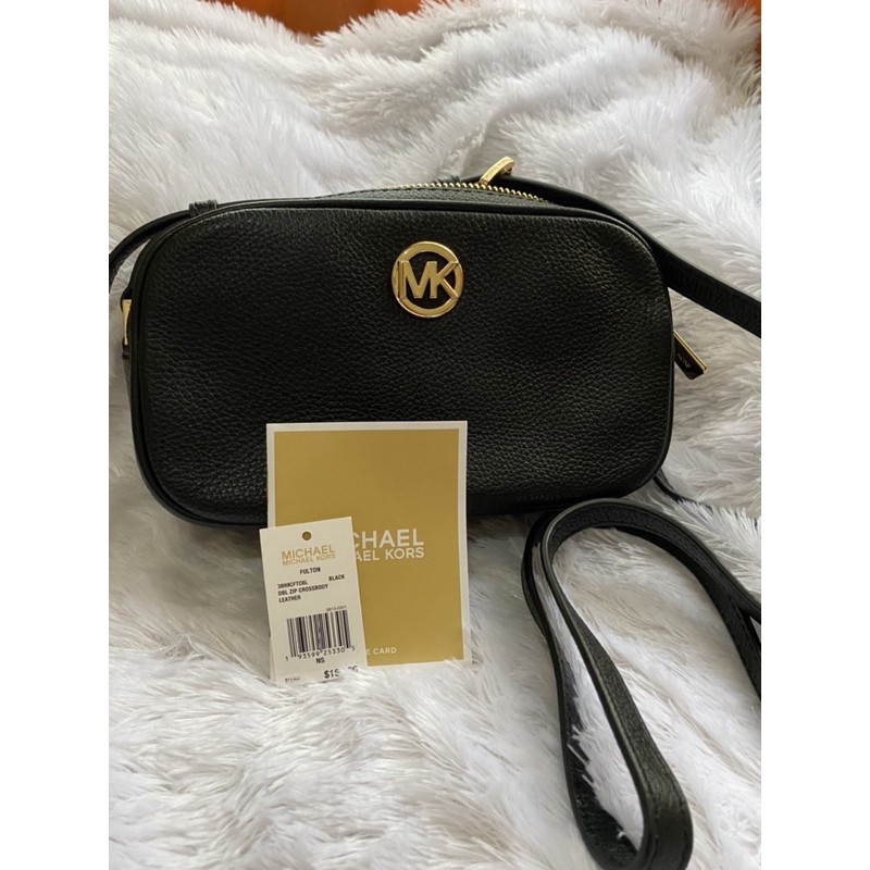 Michael Kors (MK) Fulton Black Brand New Never Been Used 100% Original