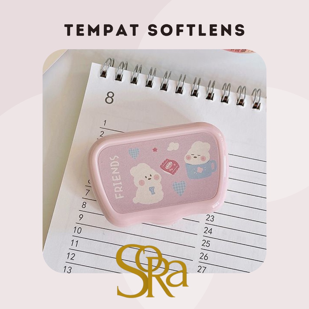 Tempat soflens mini / tempat softlens travelling / tempat softens estetik