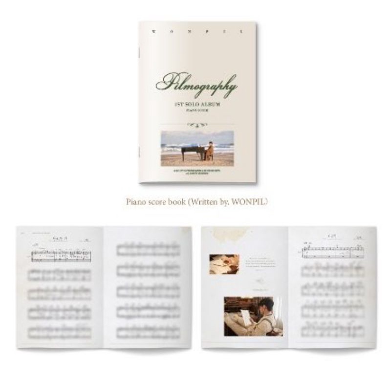 [BACA DESKRIPSI] PIANO SCORE BOOK MD PILMOGRAPHY