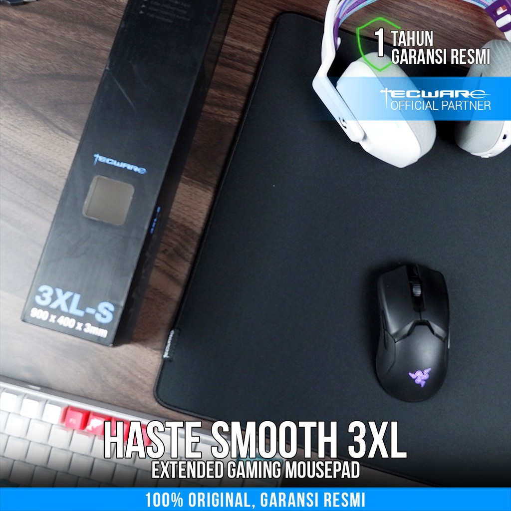 Tecware Haste 3XL Smooth Surface - 3XL Gaming Mousepad