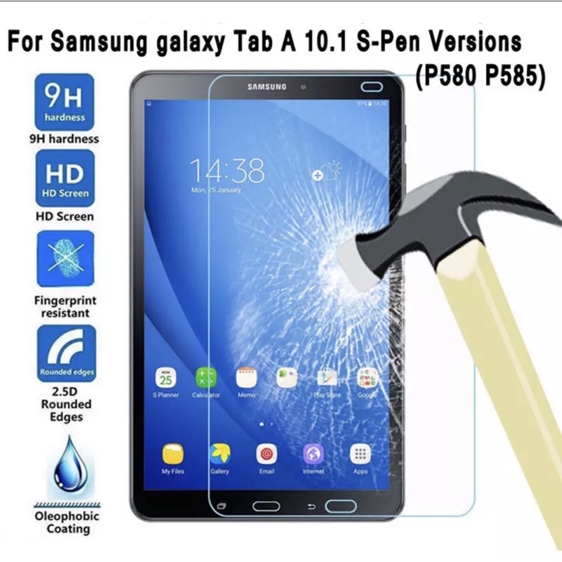 TG TAB BENING SCREEN PROTECTOR TEMPERED GLASS SAMSUNG TAB A 10.1 2016 / P585/P580/T580/T585