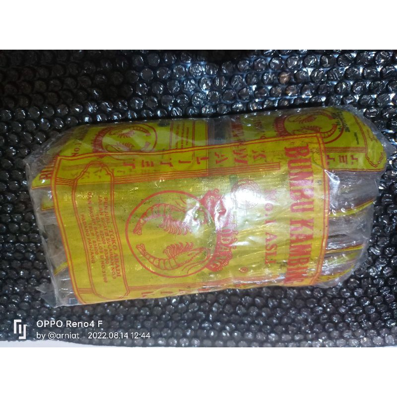 

1 Pak bumbu Kambing Cap Udang