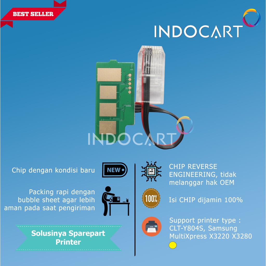 Chip CLT-804S-Samsung MultiXpress X3220 3280-15K-CMY