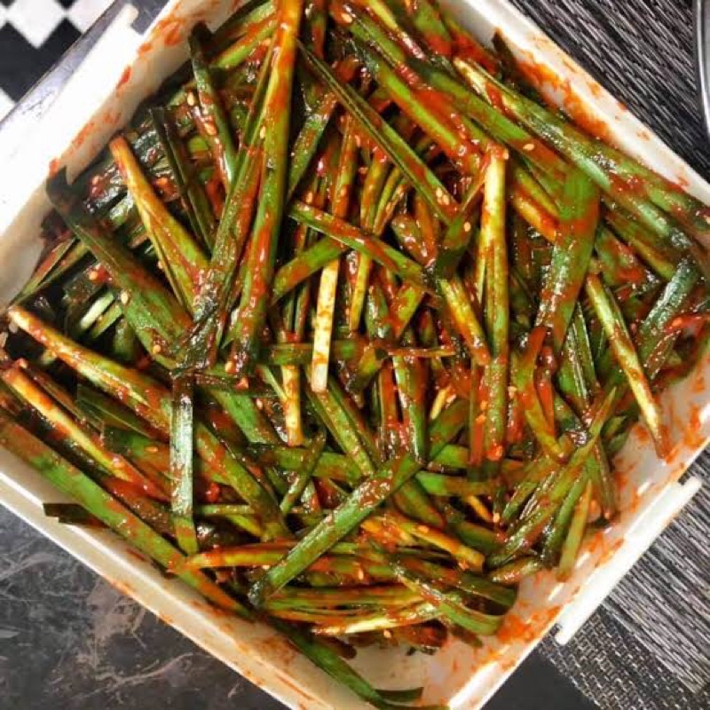 

Kimchi kucai / kimchi kucai segar / kimchi kucai fresh / kimchi kucai homemade