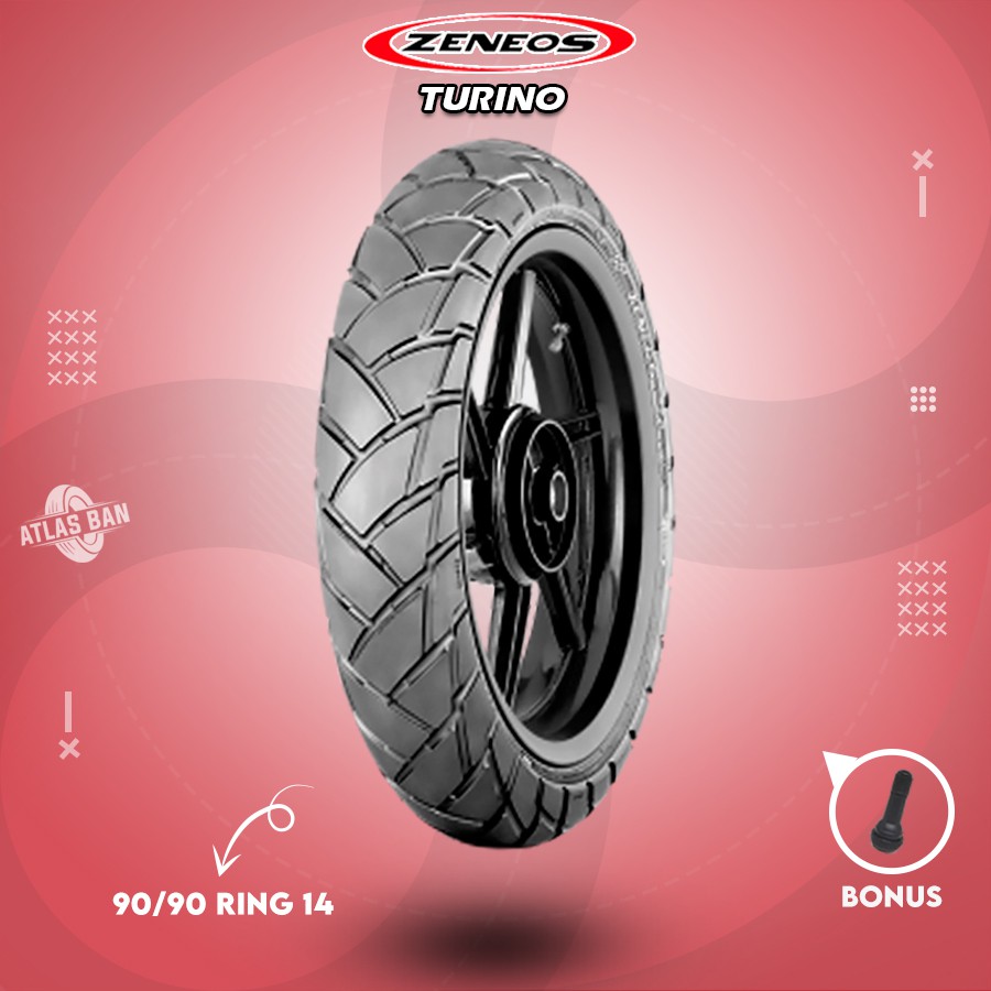 Ban Belakang Tubles Motor Matic HONDA BEAT, VARIO ZENEOS ZN33 TURINO 90/90 Ring 14 Tubles