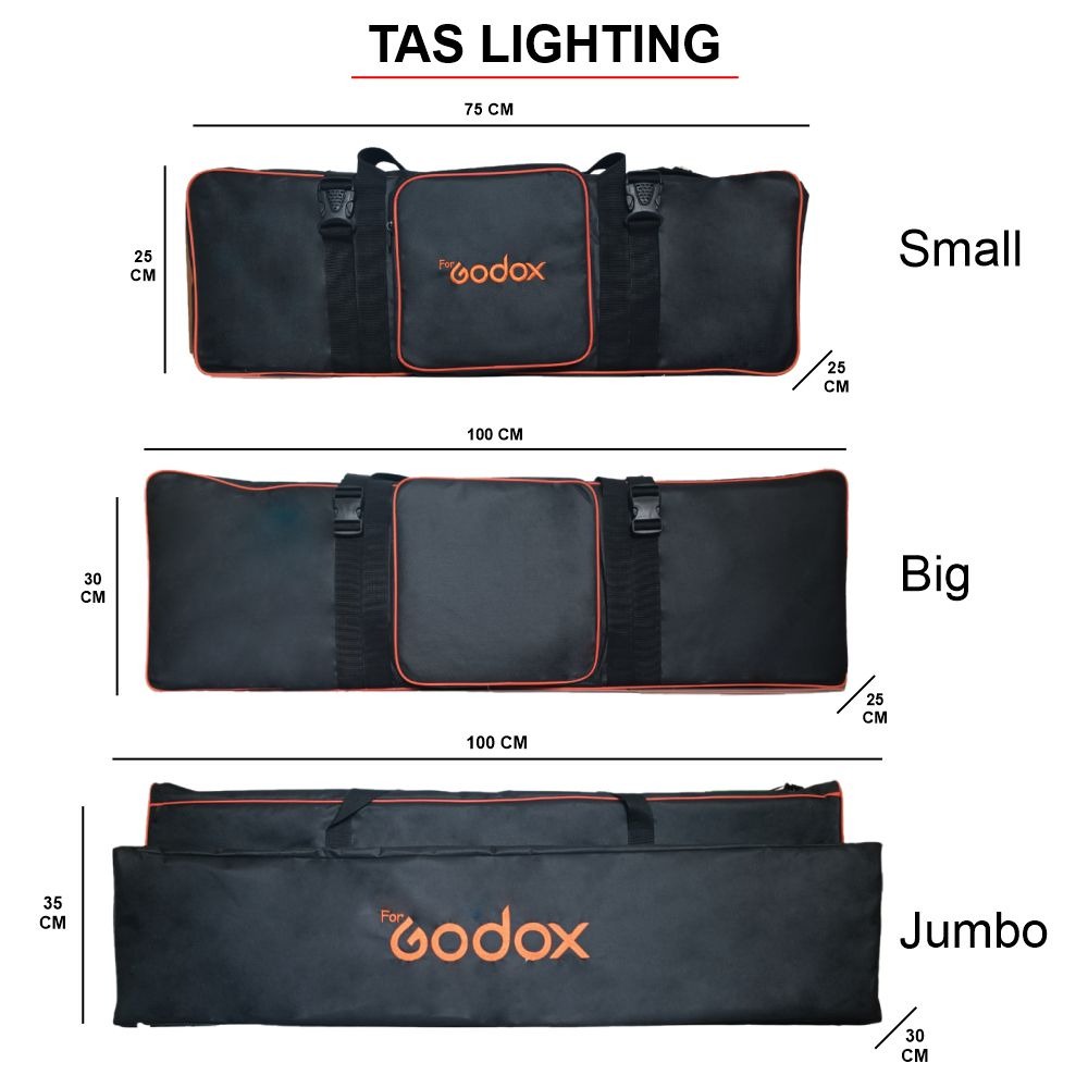Tas Lighting, Tas Paket Studio / Lighting Bag