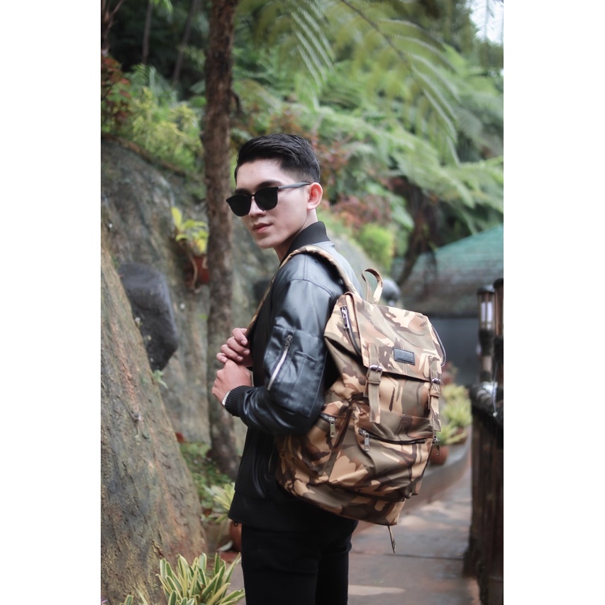 Ransel Backpack Pria /  Tas Punggung Pria Wanita  - SHIGERU My Qeena by Kirana Stuff