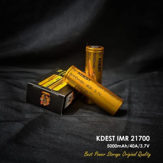 Battery 21700 Kdest 5000mAh 40A AUTHENTIC