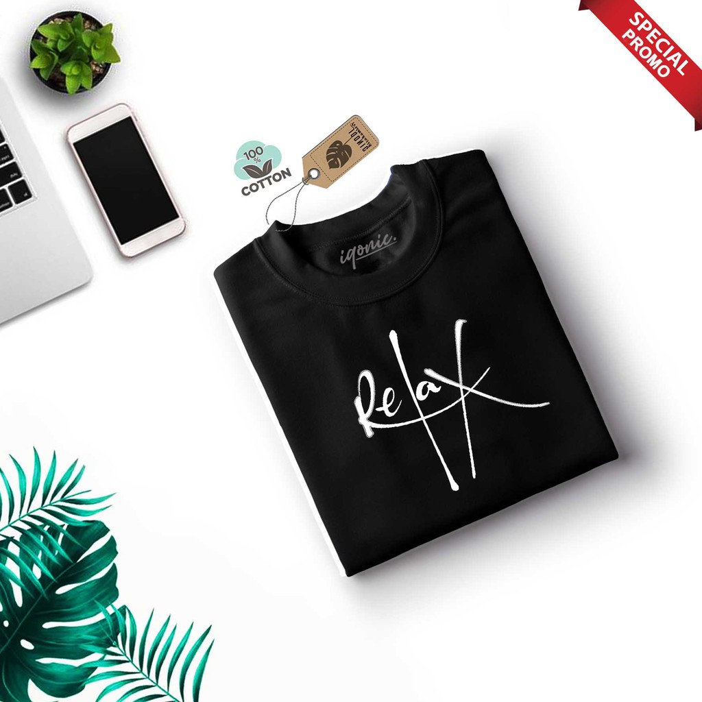 Brother Store Kaos Distro Pria - KAOS COWOK - Kaos Kata Kata Keren - Rilex Font Text Putih Premium