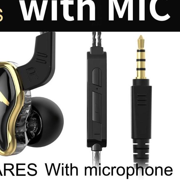 ♥ QKZ AK6 Pro QKZ AK6 Ares QKZ AK6 DMX QKZ AK6 Sport Earphone dengan Mic alt KZ EDX Pro QKZ AK6 MAX 