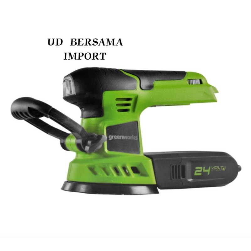 GREENWORKS Mesin Amplas Kayu Sander 125mm/Cordless Orbiter