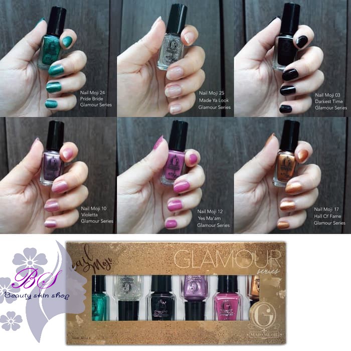 Madame GIE Nailmoji Glamour Series (Satuan) BPOM Orignal