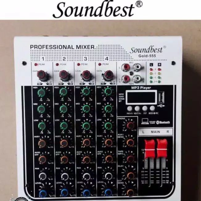 mixer soundbest GOLD 555 Original mixer 4 channel