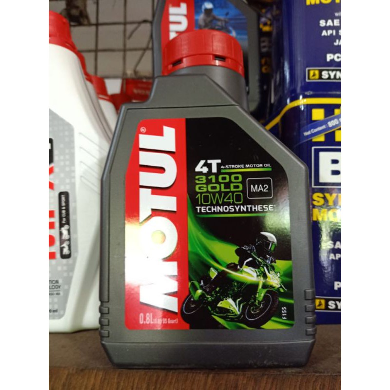[4TAK] - MOTUL 3100 GOLD - 10W40 - 800 ml - OLI MESIN 4 TAK