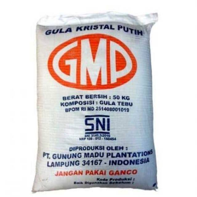 

Gula gmp kemasan 1 kg