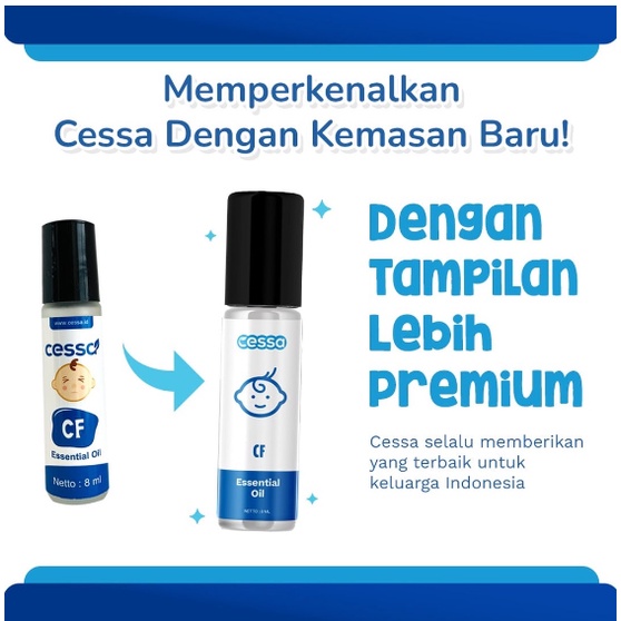 Cessa Cough N Flu-Essential oil Pereda Batuk &amp; Pilek Bayi