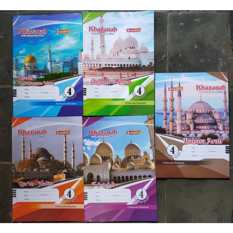 LKS Khazanah MI Kelas 4 semester 1 Kurtilas Revisi