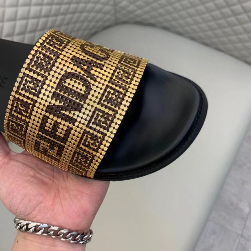 sandal pria Fendace sendal cowok selop slippers mirror terbaru P1SHOES