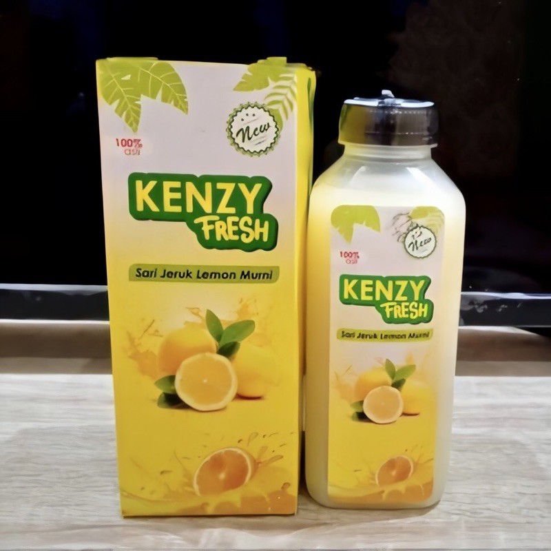 

[DISTRIBUTOR] KENZY FRESH SARI LEMON MURNI 500ML