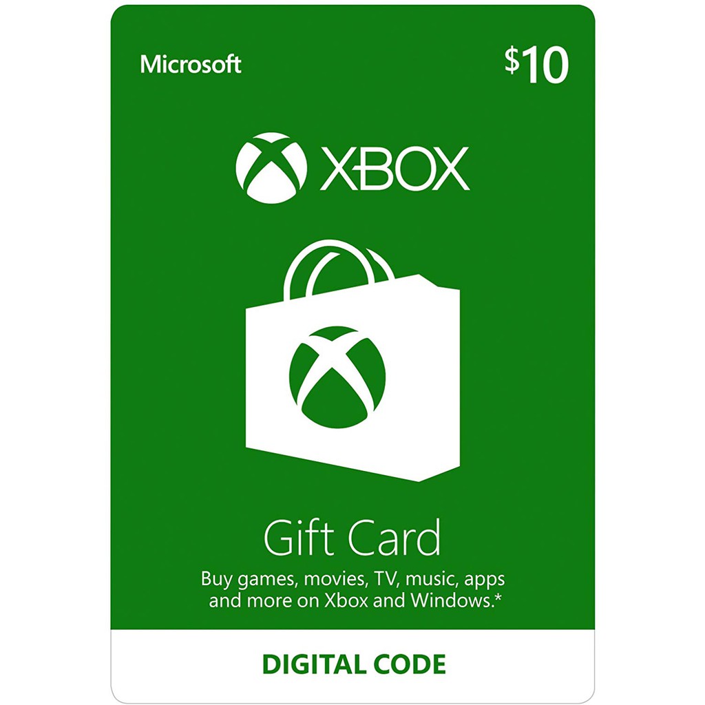 microsoft xbox voucher