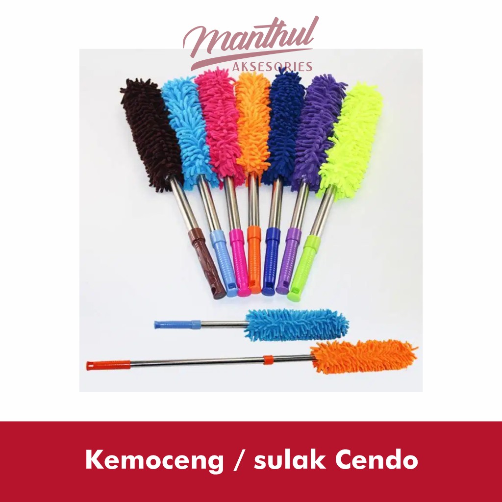 Kemoceng Cendol - Kemoceng Microfiber Bisa Di Panjangkan - Sulak - RANDOM