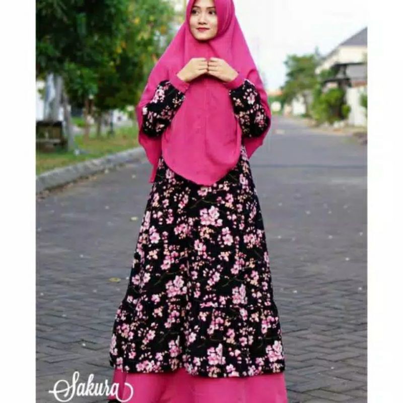 Gamis Sakura Akifa