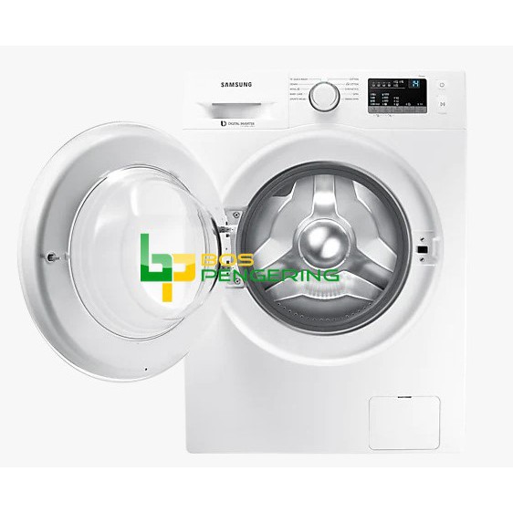 Mesin Cuci Washer Frontload Bukaan Depan Samsung 8 Kg WW80J3230KW Quick Wash Cuci Cepat