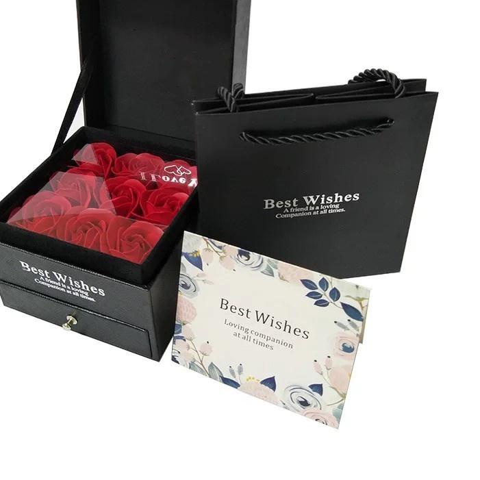 

WOW MURAH Kotak Hadiah Everrose kotak kado kalung Immortal rose gift box Necklace gift box Original Arctic Deer,,