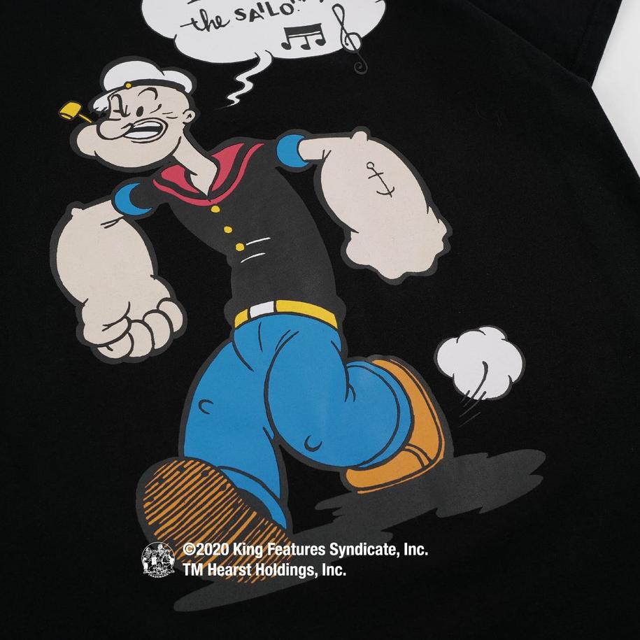 Popeye x Thanksinsomnia Tees Everil Black