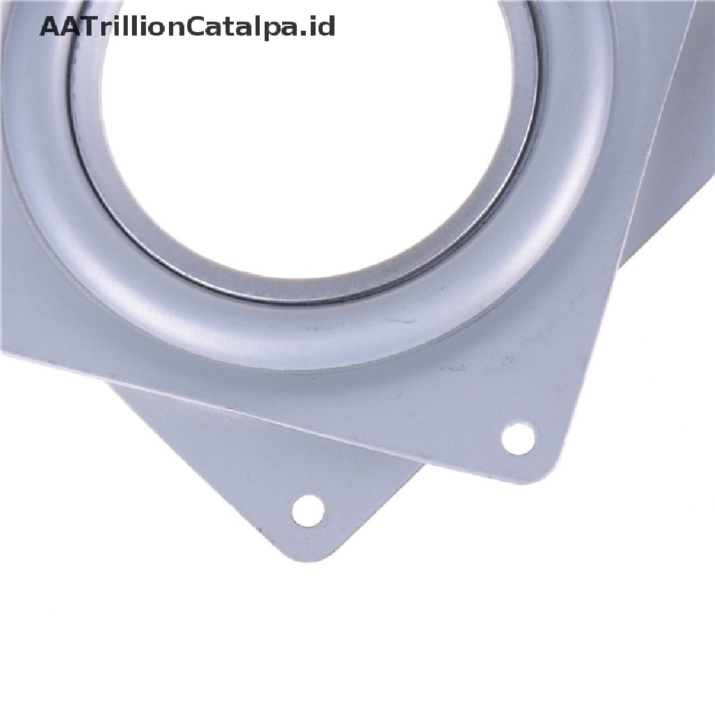 【AATrillionCatalpa】 Metal Lazy Susan Bearing Rotating Swivel Turntable Plate Desk Table ID