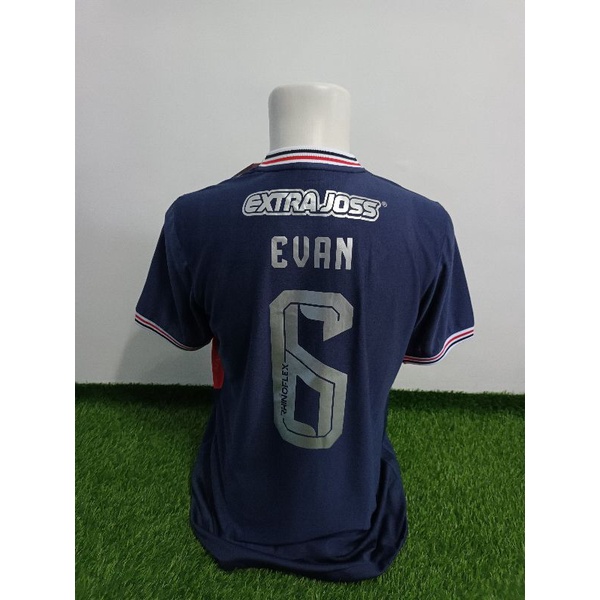 Name dan nomer punggung Jersey Arema 2022/2023 Original Rhinoflex